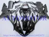 Inyección kit de carenado para YAMAHA YZF R1 2002 2003 YZF1000 plata negro YZF-R1 02 03 carenado de la motocicleta piezas # 76CC