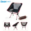 Składane krzesła kempingowe z torbą do przenoszenia, kompaktowy ultralight składany plażowy krzesło -Portable Heavy Duty na zewnątrz do plecaków,