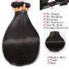 360 Full Lace Frontal Closure avec 3 faisceaux brésiliens vierges cheveux tisse droite 8A péruvien indien malaisien Remy cheveux humains9206642