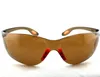 Brun skyddsäkerhet glasögon skyddsglasögon multifunktionsglasögon snygg vinddammsdjursresistent anti bländning
