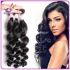 8 "-30" Billiga Remy Hair Peruvian Indian Malaysian Brasilian Loose Wave Wavy Hair Obehandlat Virgin Human Hair Weaves Till Sale Gratis Frakt