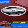 QCBXYYXH For Buick Regal Opel Insignia 2017 2018 Exterior Door Handle Decorative Cover Trim Door knob Bowl Decal Strip Sequin