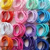 100 pz/lotto 20 Colori Della Neonata Bambini Piccolo Accessorio Dei Capelli Fasce Per Capelli Legami Elastici Coda di Cavallo Titolare