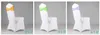 100 ШТ. БЕСПЛАТНАЯ ДОСТАВКА DHL готовые края спандекс лайкра полосы ленты эластичный стул створки с пряжкой для свадьбы