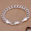 Hot sale best gift 925 silver 10M sideways bracelet - Shrimp buckle - Men DFMCH151,fashion 925 sterling silver plated Chain link bracelets