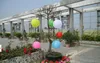 Çin Fenerler Stil LED Güneş Lambaları Kağıt Fener Bahçe Avlu Ball Işık Noel Düğün Parti Süslemeleri Için Malzemeleri