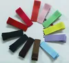 35mm mini girl Ribbon Hair Bows Clip double Prong Ribbon Lined Alligator Hair Clip Hair Accessories FJ3203