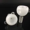 Milky Glass Bowb Tuyaux Fumeurs Fabricant Classics sur Bols 14.5 18.8mm Joint mâle pour tuyau d'eau de l'tilleuil féminin