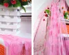 Wedding Tacdrop ​​Curtain Love Heart Tassel Ecens Pokój Pokój Drzwi zasłony Dekoracja Dekoracja COLOODY KOLEKTUJĄ DARMOWA WYSYŁA