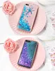 Bling flüssige quicksand telefon case für iphone 7 7 plus glänzende pailletten weiche silikon case abdeckung für iphone 5 5s se 6 6 s plus