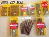 3.3mm 50pcs/let HSS CO M35 Containing cobalt twist drill Processing stainless steel drill bit Free shipping