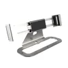 Metallic stretch laptop security alarm display stand notebook computer desk mount anti-theft lock for all kinds of laptops with keys