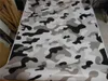 Jumbo Snow Camouflage Vinyl Car Wrap Camo Film Sheet Roll Arctic Urban Camouflage Vinyl Film Bubble Size1 50 30M Roll3099