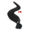 16quot 18quot 20quot 22quot 24quot Keratin Stick I Tip Extensions 100g 1gs 100 Indian Remy Hair Extension3400906