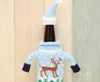 High qulity Christmas decorate red wine beer knitting sweater bottle sets cover family hotel Restaurant used