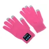 Wholesale New Rechargeable Wireless Bluetooth Music Headset Speaker Smart Touch screen Warm Knit Gloves