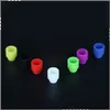 Coloré jetable gel de silice goutte à goutte pointe silicone 510 embout large alésage accessoires pour fumer meilleure qualité DHL gratuit