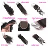 100 Human Hair Closure Brazilian Hair Lace Closure 820inch Straight Closure Natural Color With Bleached Knots5635249