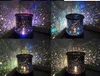 LED -stjärna Sky Irak -projektor Färgglad nattljus Sleep Light Starlight Projection Lamp Gift309n
