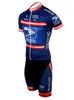 Abbigliamento da ciclismo all'ingrosso 2015 USPS-Y Team Stati Uniti Stati Uniti d'America Postali Cycling Jersey Bib Short Sleeve Shorts + Bib / Gel Pad Roupa Ciclismo