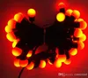 2015 Boże Narodzenie Mini Globe Stringi Światła 5 m / set 50leds dla każdego zestawu w kształcie piłki 6W dekoracje oświetlenie Promocja LED Party Wakacje światła