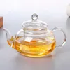 1PC New Practical Resistant Bottle Cup Glass Teapot with Infuser Tea Leaf Herbal Coffee 400ML free shipping