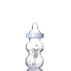 Portable Cute Baby Bottle Small Dab Hookahs Bong Water Pipes for Sale 6 Inches and 14mm Joint