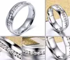 Zijn en haar paar ring set mode-sieraden 10KT wit goud gevuld roestvrij staal topaas kristal dames heren bruidsring set cadeau Si2106
