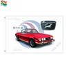 Triumph red car flags banner Size 3x5FT 90*150cm with metal grommet,Outdoor Flag