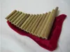 Sax Alto Gaita Flauta Panflute 15 Canais Natural de Bambu Instrumento de Sopro Panpipe G Chave Flauta Xiao Artesanal Pan Flauta Folk Instrumentos Musicais