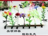 Wholesale-50pcs/lot 2015 hot designs hairpin funny bean sprouts flower clips head long hair sprouting female hand factory wholesale