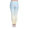 DHL은 무료 !! 10pcs / lot Ombre 바랜 색상 레깅스 여성 멀티 컬러 인쇄 Legging Stretchy 바지 캐주얼 슬림 카프리 레깅스 6 가지 스타일