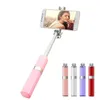 Drahtloser Bluetooth Selfie Stick Lady Lipstick Aluminium Teleskop Einbeinstativ Selfie Sticks für iPhoneX 8 7 plus Samsung Galaxy S7