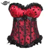 Partihandel-Shineye Sexig Shaper Corset Latex Midja Utbildning Korsetter Shapewear Bustier Gothic Steampunk Corselet Cincher Underkläder Plus Storlek