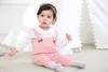 Baby Roupas Recém-nascido Jumpsuit Menina Roupas Nova Moda Coreana Knit Infan Onesies Bonito Primavera Recém-nascido Romper Vestido C2411