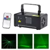 AUCD NIEUWE IR Remote Pro Mini Portable 8 CH DMX 512 Green Laser Scanner Lights DJ Disco Party Projector Show Led Stage Lighting DM-G50