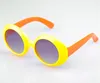 Unisex Kids Round Candy Colours 400 Protective Shades Children Goggles Boys Girls Fashion Omplasi da sole Outdoor Baby Glasses PCS/Lot