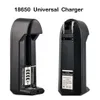 E Cigs Charger Universal Single Slot Charger för laddningsbart Li-ion-batteri 18650 18350 Batteri vs Nitecore i4 i2 Um20 D4 Trustfire