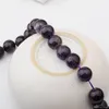 Hot Sales Natural Real Amethyst Pärlor 14mm Loose Stone Jewerly Pärlor för DIY Fashion Women Smycken Gratis frakt