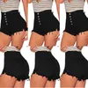 Wholesale- Women Girls Ladies Shorts Casual High Waisted Short Mini Jeans Ripped Jeans Shorts Women Summer 602