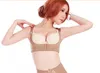 BRA BODY SHAPER Beige Dude CHIC shaper Push Up BREAST SUPPORT bodie cotton corsets and bustiers without retail box