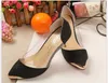 Spring/Autumn Women Shoes High Heels Metal Head pointed toe Sexy Pumps Wedding Shoes