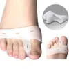 Silicone Gel foot fingers Feet Care Toe Separator thumb valgus protector Bunion adjuster Hallux Valgus Guard Free Shipping