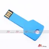 Free Customized Logo 10PCS 128MB 256MB 512MB 1G 2G 4GB 8GB 16GB USB Drive Memory Flash Metal Key Pendrives Sticks Genuine True Storage