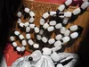 Natuurlijke Afghanistan witte jade hand cateary chain groothandel gemaakt in China