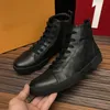 Luxe nouveaux hommes haut haut Cowboy chaussures HighCut bottines 100% cuir véritable chaussures de sport en plein air [boîte d'origine] SZ38-45