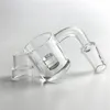 25mm XL Quartz Core Reactor Banger Insert Nail with 4mm Thick Bottom 2mm Thick Walls 10mm 14mm 18mm Domeless Nails for Glass Bong