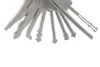 16 Stück Jiggler-Schlüssel Lock-Picking-Werkzeuge Lock-Pick-Set für doppelseitige Lock-Pick-Tools für Auto-Lock-Öffner4546915