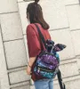 Girls Sequins Rabbit Ear Backpack Women Shoulder Bag Schoolbags Handbag Satchel Bag Cute Bling Mini Backpacks OOA3800