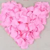 Tissu artificiel pétale de rose pour mariage soie rose fleur fausse fleur décoration de mariage fête Festival Table confettis décor